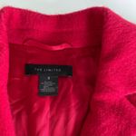 Vintage The Limited Classic Red Wool Mohair Long Dress Coat Size Small Photo 9