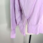 Anthropologie Pilcro Pintuck Sweatshirt Lavender XS NWT Photo 4