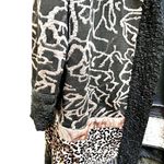 Chico's Patchwork Jacquard Duster Long Cardigan Coatigan size 3 Photo 2