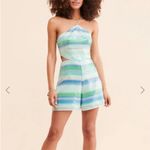 Hutch  Blue and Green Sequin Romper Photo 2