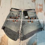 One Teaspoon  Woodstock Embroidered High Waist Bandits Size 24 Photo 9