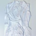 NWOT More to Come Shanelle Blazer Fringe Dress in White, size M White Size M Photo 3