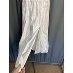 Reformation NEW  Tavi Smocked Linen Dress in white Size Small (b88) Photo 3