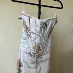 House Of CB  Isis Soft Blue Vintage Print Corset Maxi Size XS NWOT Photo 9