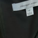 Classics Entier Women's Black Midi Dress Tie Photo 8