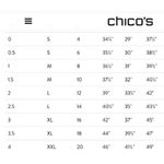 Chico's  14P So Slimming Girlfriend Slim Crop‎ Capri Light Wash Embroidered Jeans Photo 10