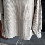 BKE  Beige Ribbed Knit Top Photo 7