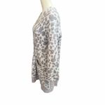 UGG  Tomara Animal Print Oversized Wool Blend Cardigan Sweater Sz S $198 Photo 3
