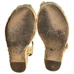 Paloma Barcelo Women’s 42 10.5 Oda Natural Braided Rafia Platform Shoes Sandals Tan Photo 8