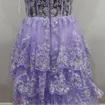 Sherri Hill  55500 Lilac Purple Sz 8 Photo 5
