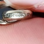 Victorian Simmons Gold Filled Watch Chain Choker Necklace 14.5" Art Deco Signed Silver Photo 2