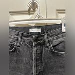 ANINE BING  High Rise Ripped Gray Jeans Photo 5