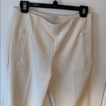 Club Monaco  Cropped Cream Pants size 4 Photo 5
