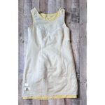 Lilly Pulitzer  MacFarlane Sunglow Yellow Sea Cups Pigment sz 6‎ Shift Dress $198 Photo 10