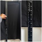 Worthington Vintage  Black Lace Jacquard Fully Lined Skirt Petite Size 14 Photo 8