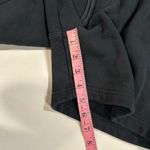 Hollister Women’s Small Black Fleece Sweat Shorts Soft Cozy Drawstring Lounge Sh Photo 6