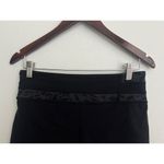 Lululemon Athletica Reverse Groove Shorts Sz 6 Black Animal Print 5” Inseam Photo 3