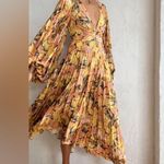 NWT Acler Palms Dress in Kaleidoscope Floral Yellow NWT Size 4 Photo 4