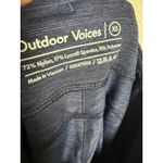 Outdoor Voices  Tech Sweat 7/8 Crop Baltic Blue Space Dye Athletic Leggings XS Photo 6