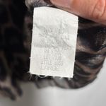Sweet Pea Stacy Frati Animal Print Sleeveless Mesh Blouse VTG Y2K L Babydoll Top Brown Size L Photo 4