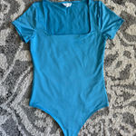 Live in the Moment Blue Square Neck Bodysuit🫧 Photo 1