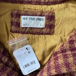 Free People  Get Around Houndstooth Shirt Jacket Photo 5