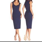 Dress the Population  Elle Sheath Dress, Navy Blue Size Medium, Classic Chic NWT‎ Photo 1