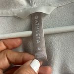 Athleta  Light Gray Fleece Jacket Photo 7