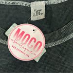 Sew in Love Women's Gray Waffle Knit Peplum‎ Tank Top Size Small Photo 5