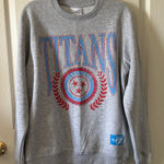 Tennessee Titans Football Season Ticket Member Womens Titans Gray Sweatshirt Med Photo 0