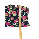 Chetta B  Bustier Floral Pattern Halter‎ Top Back Zip Closure Pink Black Womens 6 Photo 3