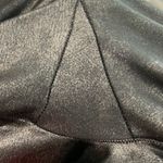 Spanx shiny black faux leather look leggings small Photo 5