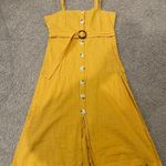 SheIn  Button Front Belted Sleeveless Boho Cami Midi Dress Photo 1