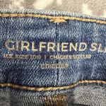  So Slimming Girlfriend Slim Leg Ankle Jean Raw Hem Size 10 Chico's 1.5 Photo 3