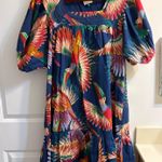 Farm Rio  Navy Toucan Midi Dress  Photo 0