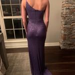 La Femme purple sequin dress Photo 3