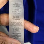 Calvin Klein  Women’s Blue Mini T-Shirt Dress with snake print - Size Medium Photo 3