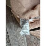 Calvin Klein Peach Scoop Neck Modern Textured Shirttail Sweater sz LARGE Photo 10