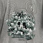 Disney  World Size Large Shirt Gray‎ Mickey Minnie Mouse Florida Crew Neck Tee Photo 2
