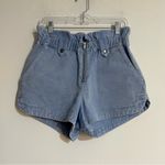 Sea New York Maura Paperbag Shorts in Acid Wash Size 2 Blue Photo 1