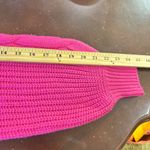 Zenana Outfitters Sweater Womens L Pink Chunky Cable Knit Pullover Sweater Crew Neck Photo 7