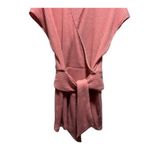 Saylor Womens Yelle Ribbed Pink Wrap Mini Dress Size M Photo 5