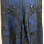 Ultracor x Soul Cycle Python Skull Camo Leggings Blue- Size Small Photo 5