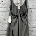 Danskin Oh So Soft Screened Inspirational Racerback Tank Top Heather Gray L NWT Photo 1