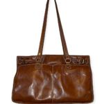 Patricia Nash Olivenza Heritage Tan Leather Tote Photo 0