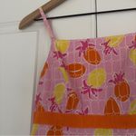 Lilly Pulitzer Vintage White Label Pineapple Dress Adjustable Spaghetti Straps 0 Photo 3