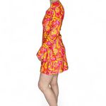 Dreamgirl Pink Orange Halloween Hippie 60’s Costume Mini Dress Photo 2