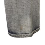 Adiktd Embellished Starched Bootcut Long Jeans Size 8 / 30 x 36 Length Blue Photo 7