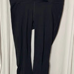 GapFIT Maternity Black Crossover Under Belly Leggings Size Medium Photo 0