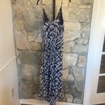 Jason Wu  x RTR Sheer Midi Dress Size 2 Blue White Chiffon Cute! Photo 6